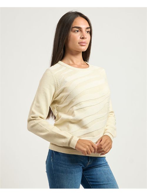 Maglione donna Yes Zee girocollo YES ZEE | M011-BI000157